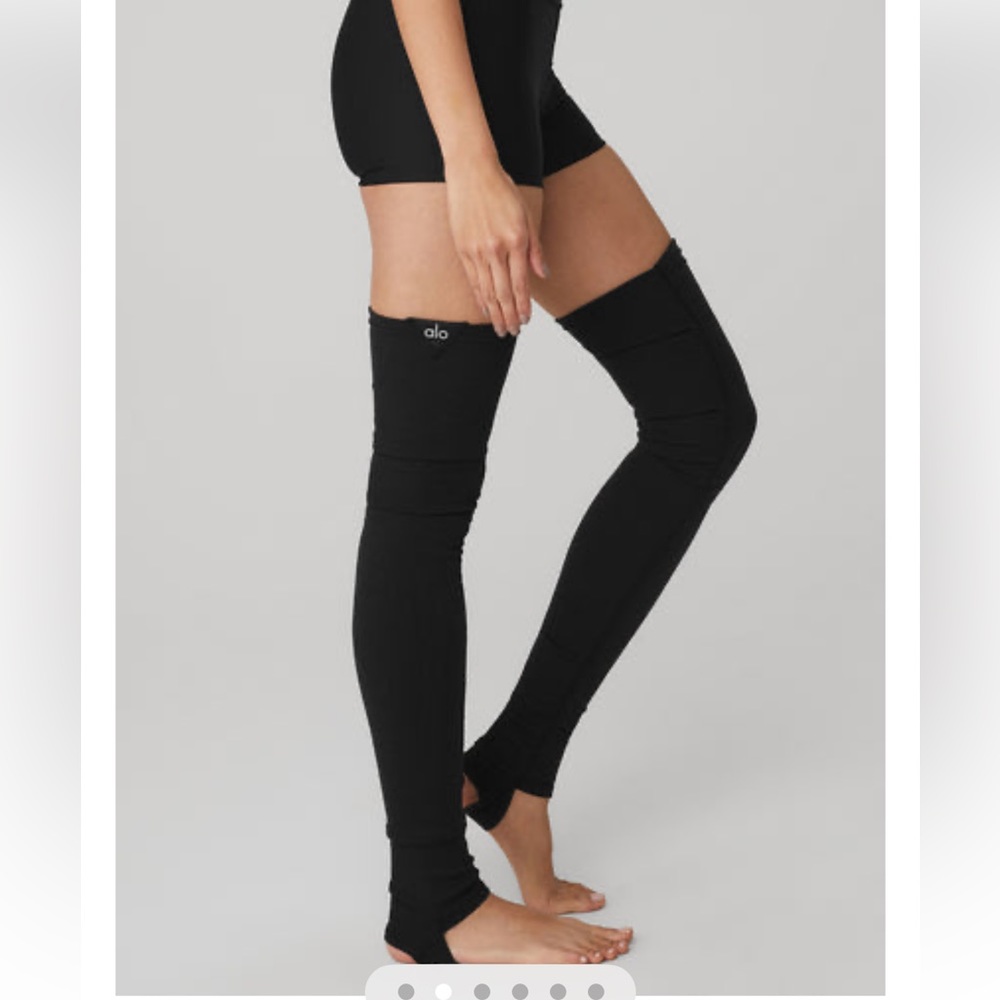 Alo leg warmers XS/S black